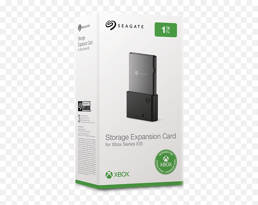 Storage Expansion Card For Xbox Series Xs Seagate Us - Seagate Xbox Series X Emoji,Xbox One X Png