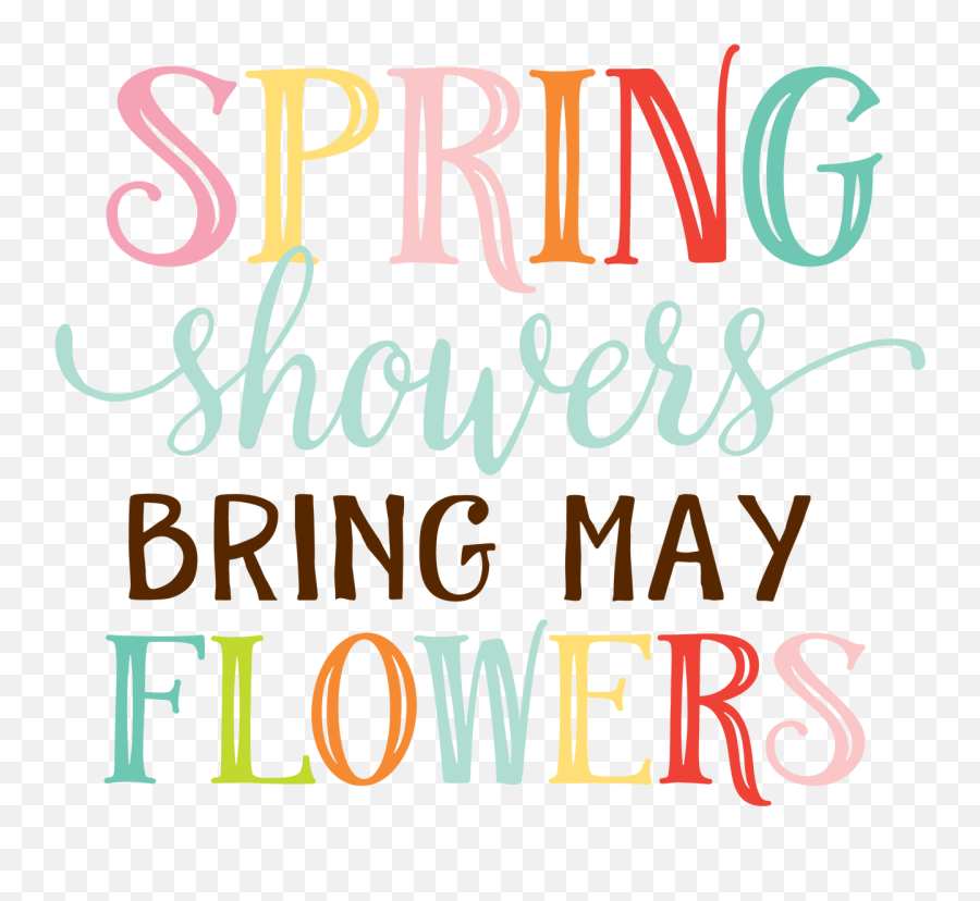 May Flowers Png - Transparent April Showers Bring May Flowers Emoji,May Clipart
