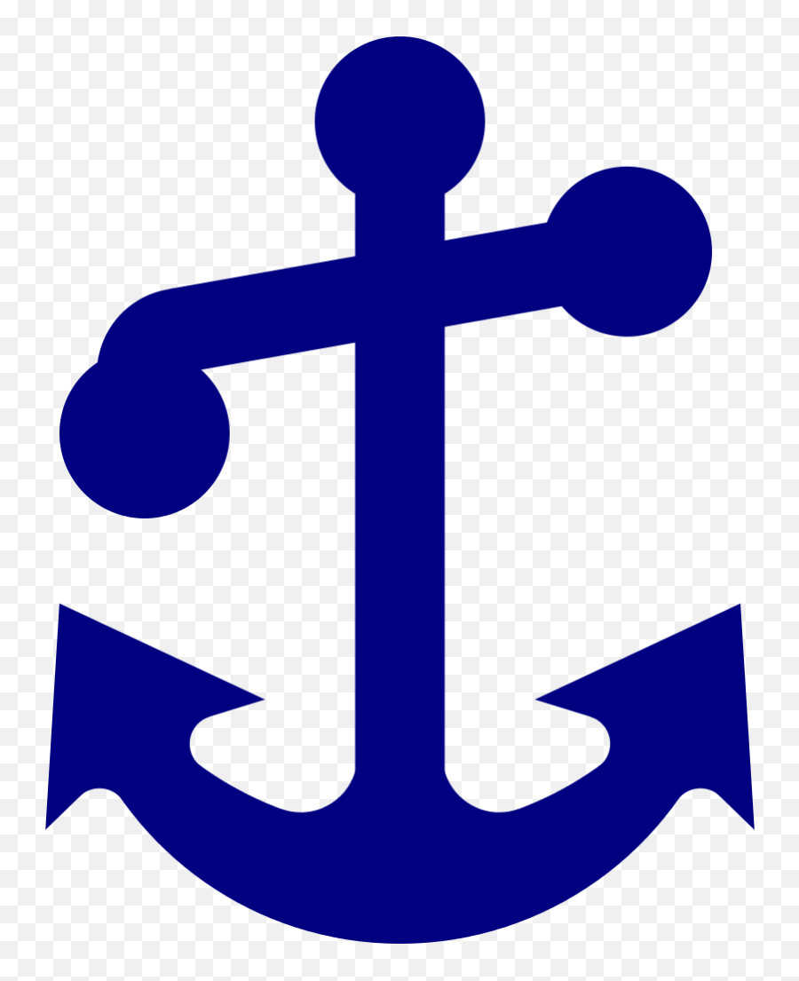 Us Navy Anchor Insignia - Us Navy Symbol Anchor Emoji,Us Navy Anchor Logo