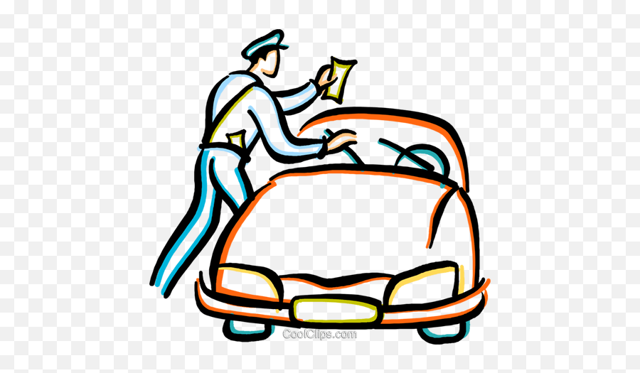 Police Officer Giving A Parking Ticket - Parking Citation Clip Art Emoji,Ticket Clipart