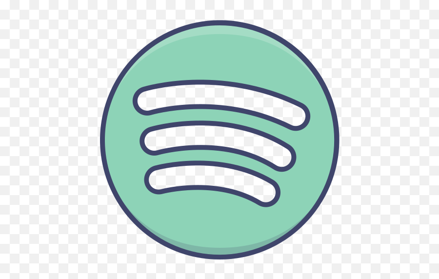 Spotify Logo Platform Free Icon Of - Spotify Logo Emoji,Spotify Logo