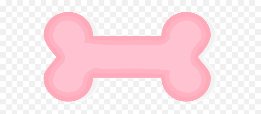 Dog Bone Vector Clip Art 4 - Solid Emoji,Dog Bone Clipart