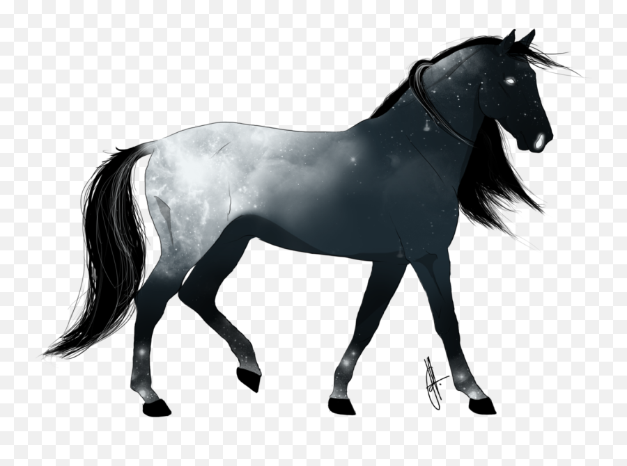 Astral - Characters Refsheetnet Emoji,Black Horse Clipart