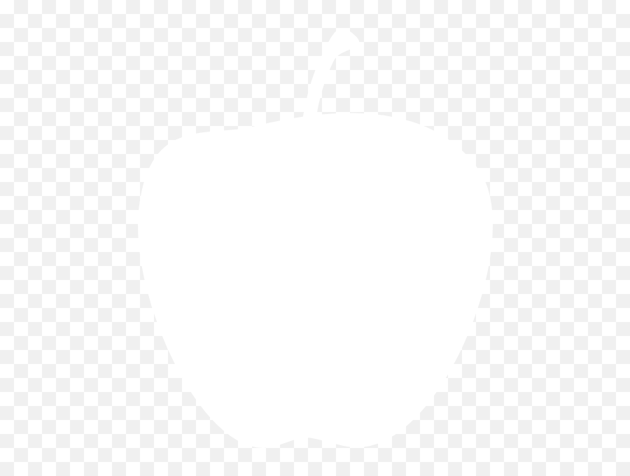 White Apple Clipart - 570x599 Png Clipart Download Emoji,Apple Clipart Transparent