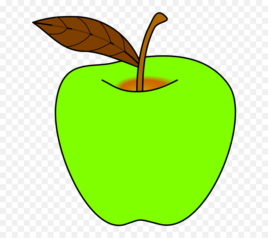Apple Cartoon Png - Green Apples Clipart Transparent Emoji,Apple Stem Clipart