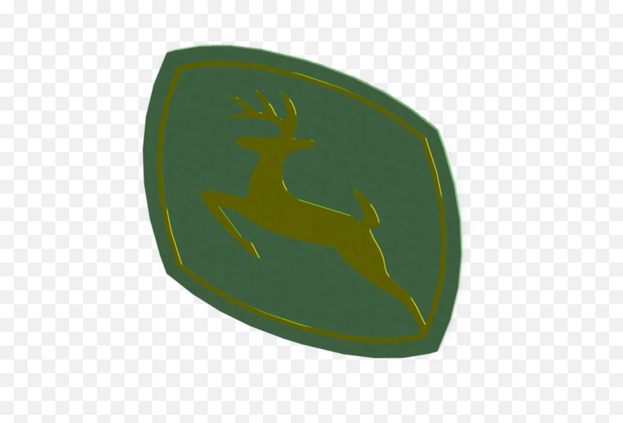 John Deere Logo - Reindeer Emoji,John Deere Logo
