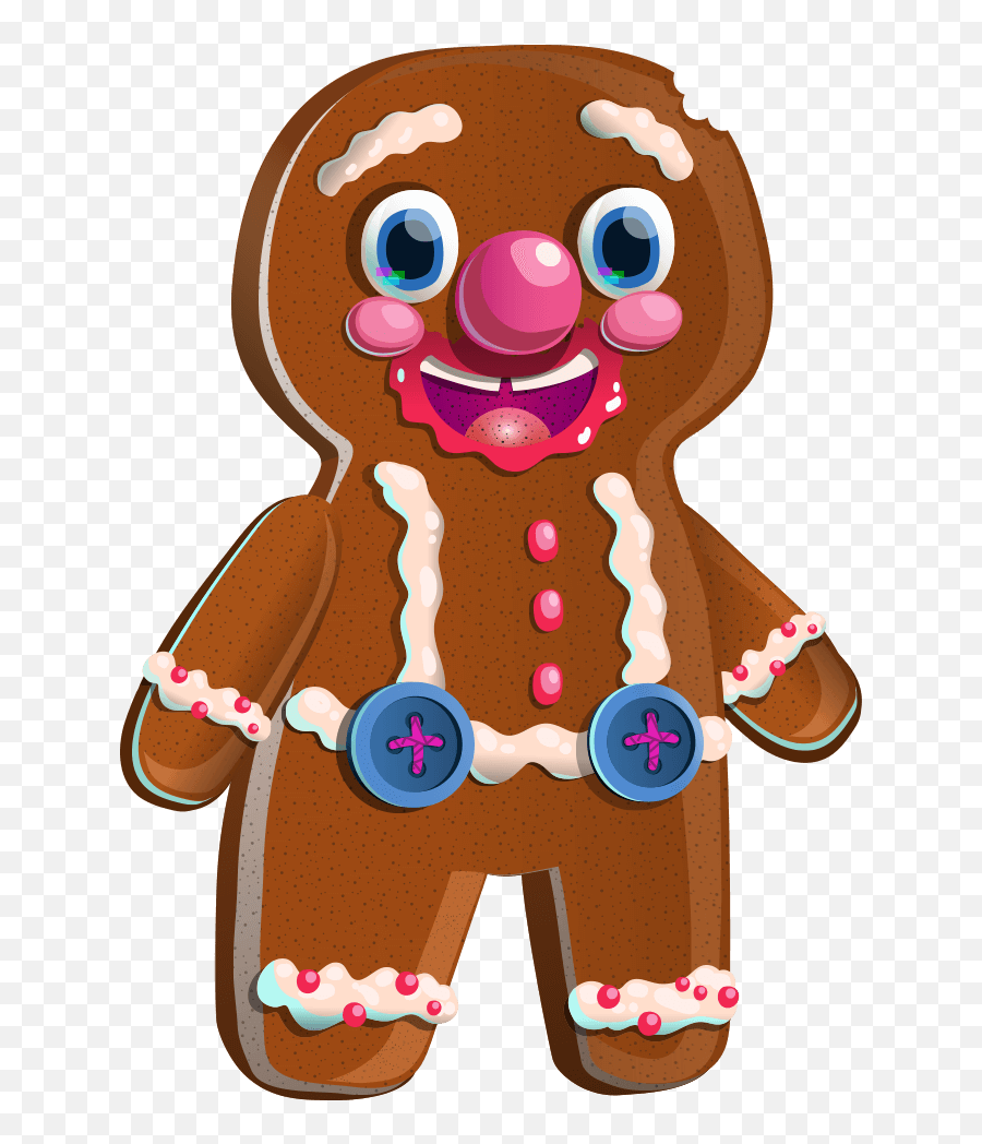 Brad The Gingerbread Character Animator Puppet Emoji,Hand Wave Clipart