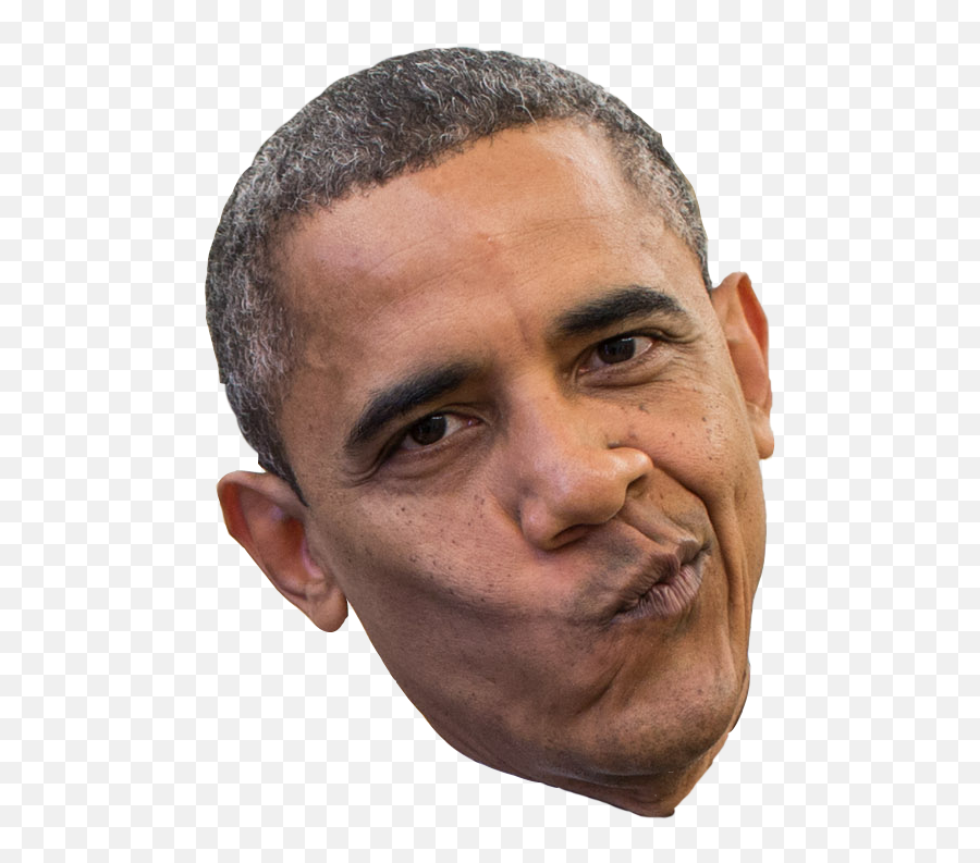Download Obama Hq Png Image - Transparent Obama Head Png Emoji,Obama Png