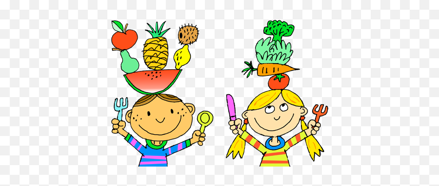 Eat Healthy Food Drawing Png Png Image - Healthy Eating Kids Drawing Emoji,Healthy Food Clipart