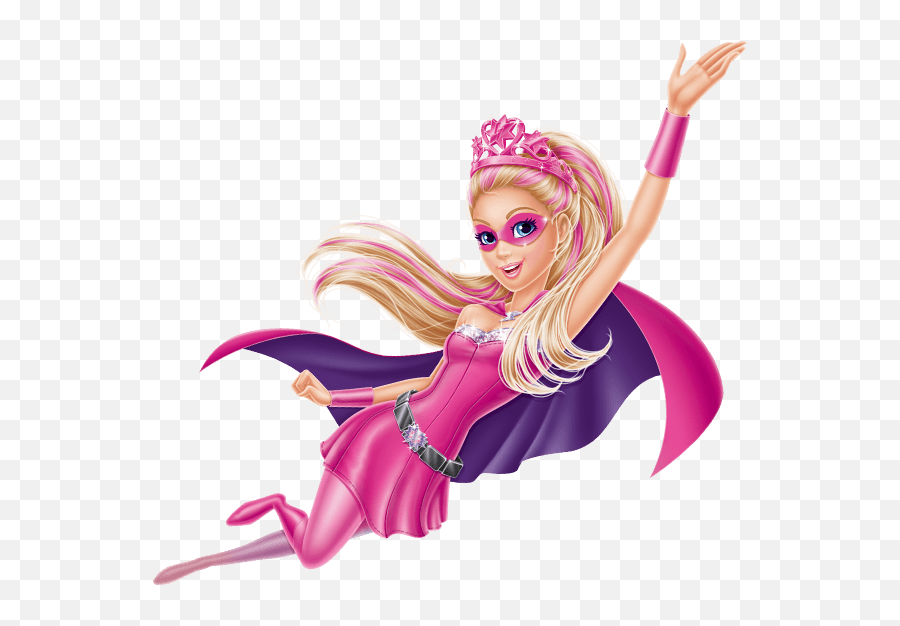 Barbie Clipart Superhero - Kara Barbie In Princess Power Emoji,Barbie Clipart Images
