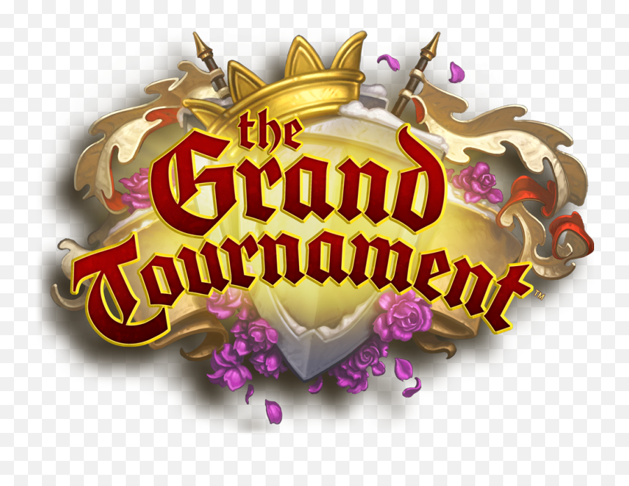 Grand Tournament Logo Png Image With No - Hearthstone The Grand Tournament Logo Emoji,Logo Tournament