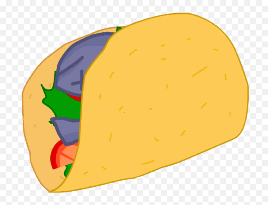 Picture Of A Taco Free - Bfdi Taco Body Transparent Taco Object Show Emoji,Tacos Clipart