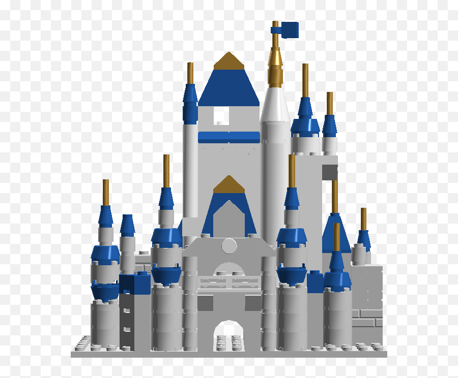 Lego Ideas - Microscale Disney Parks Emoji,Magic Kingdom Logo
