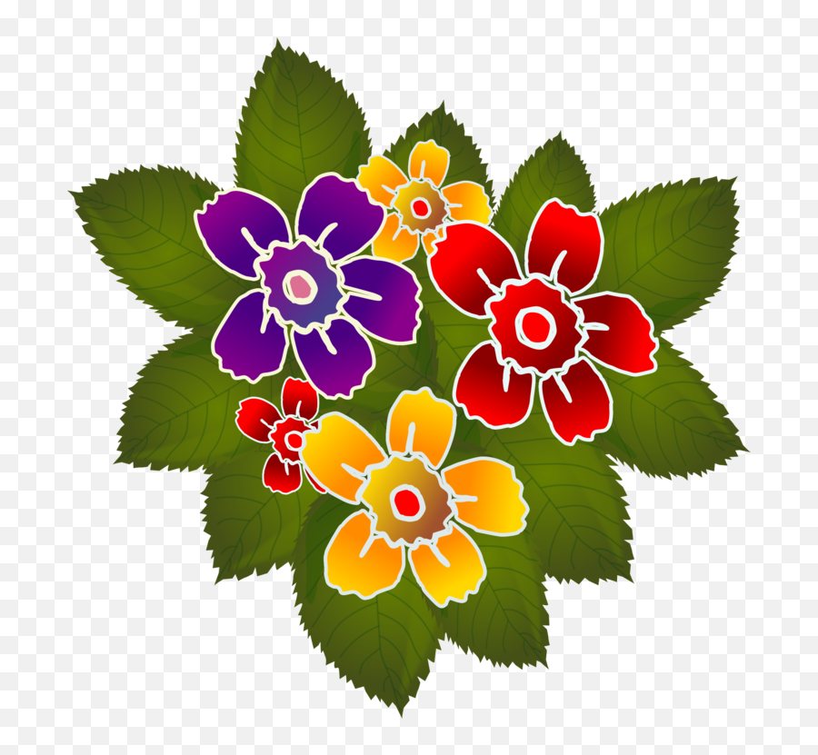 Floral Design Flower Bouquet Petal Cut Flowers - Clipart Pání K Svátku Bohunka Emoji,Flower Bouquet Clipart