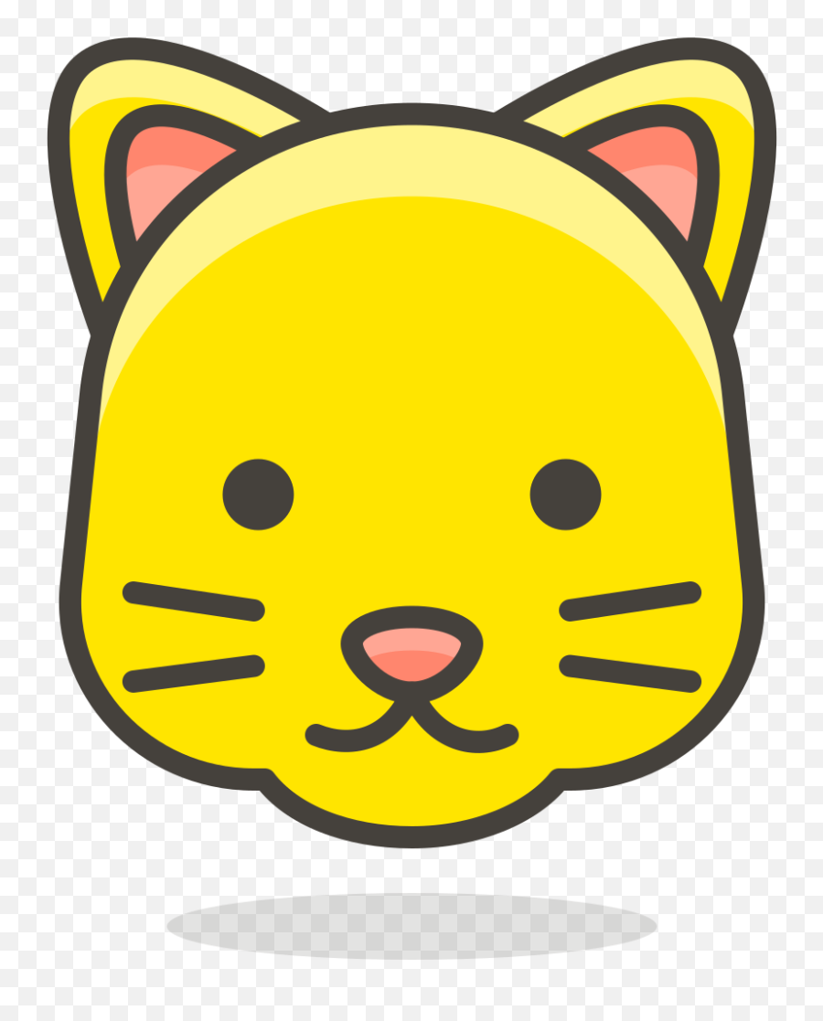 File447 - Catfacesvg Wikimedia Commons Draw A Cat 5 Year Old Emoji,Cat Face Png