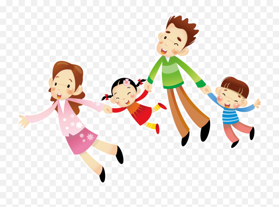 Child And Parent Png - Illustration Transparent Cartoon Kids And Parents Cartoon Png Emoji,Parent Clipart