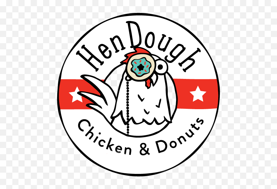 Hendough Chicken U0026 Donuts - Hendough Chicken And Donuts Emoji,Duck Donuts Logo