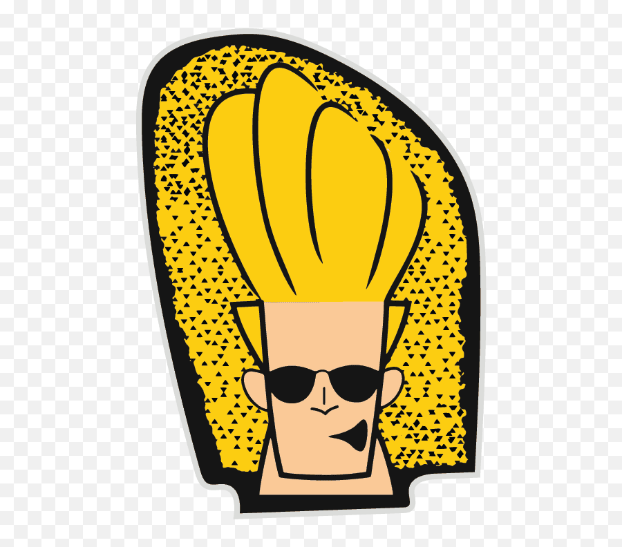 Johnny Bravo Png - Johnny Bravo Face Emoji,Johnny Bravo Png
