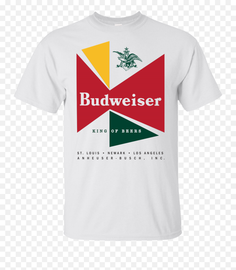 Budweiser Retro Logo 1960u0027s 1963 Mid Century Modern Beer T - Shirt 1960s T Shirts Emoji,Busch Beer Logo