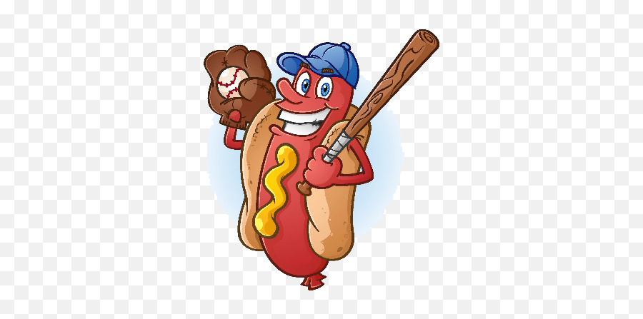 25 Hot Dog Facts For 25 Years Nhdsc - Baseball Hot Dog Cartoon Emoji,Transparent Hot Dog