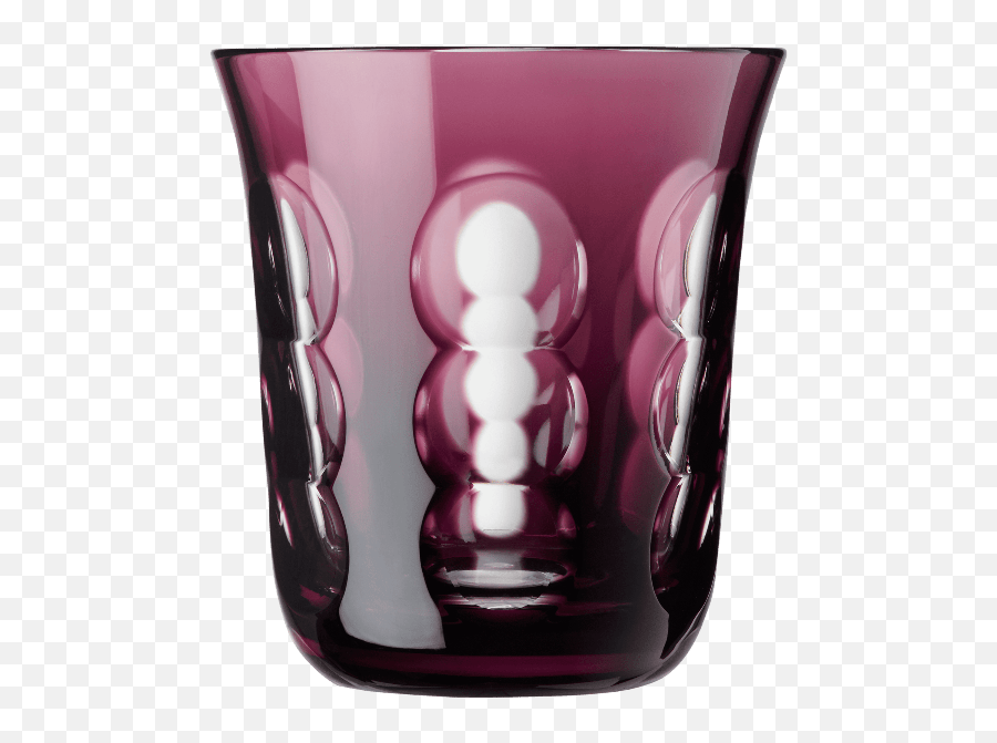 Kawali Purple Crystal Water Glass - Kawali Glas Emoji,Water Glass Png