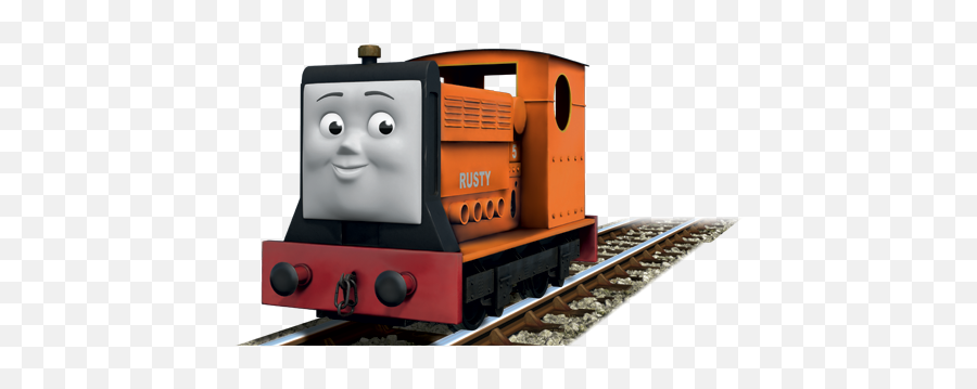 Thomas And Friends Engines - Thomas Rusty Emoji,Thomas Png