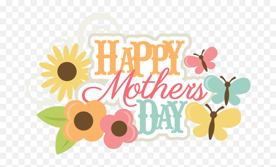 Happy Mothers Day - Girly Emoji,Mothers Day Clipart