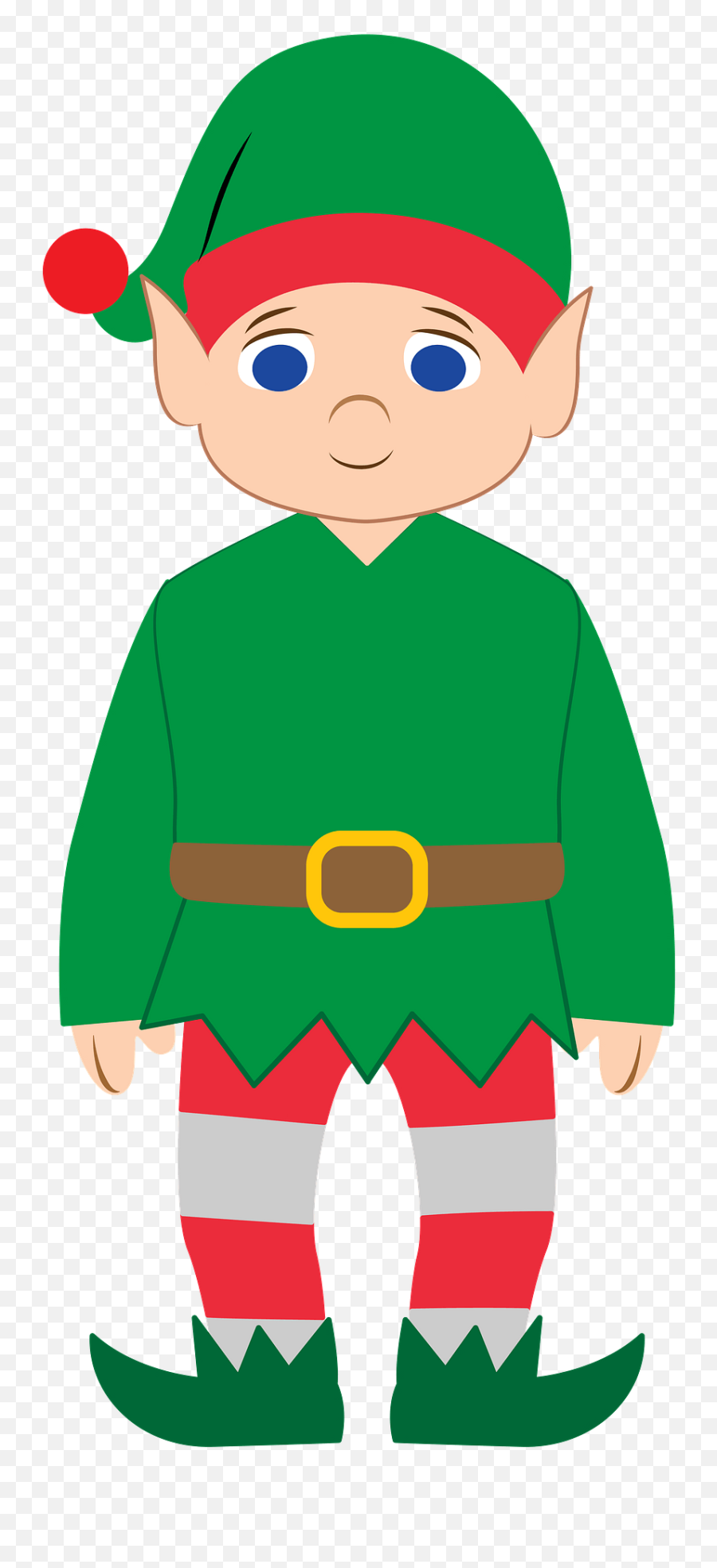 Elf Clipart - Christmas Elf Emoji,Elf Clipart