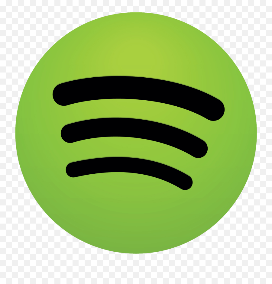 Spotify - Transparent Spotify Icon Emoji,Spotify Logo