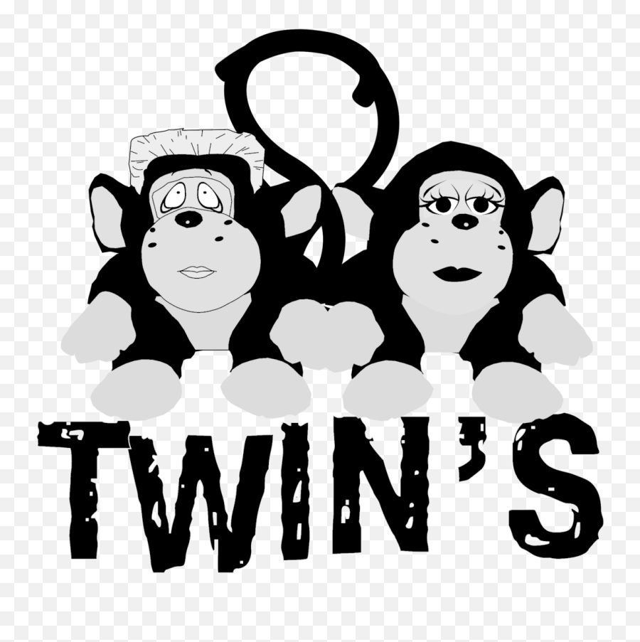 Twins Logo Black And White - Happy Emoji,Twins Logo