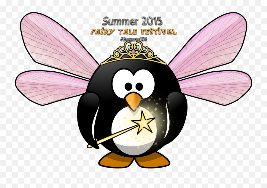 Fairypuffin Festivalposter - Penguin Fairy Transparent Emoji,Charles Perrault Clipart