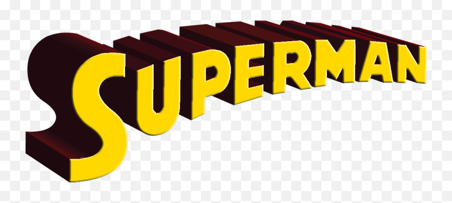 Clipart Info - Superman Word Logo Png Transparent Png Full Superman Emoji,Word Logo