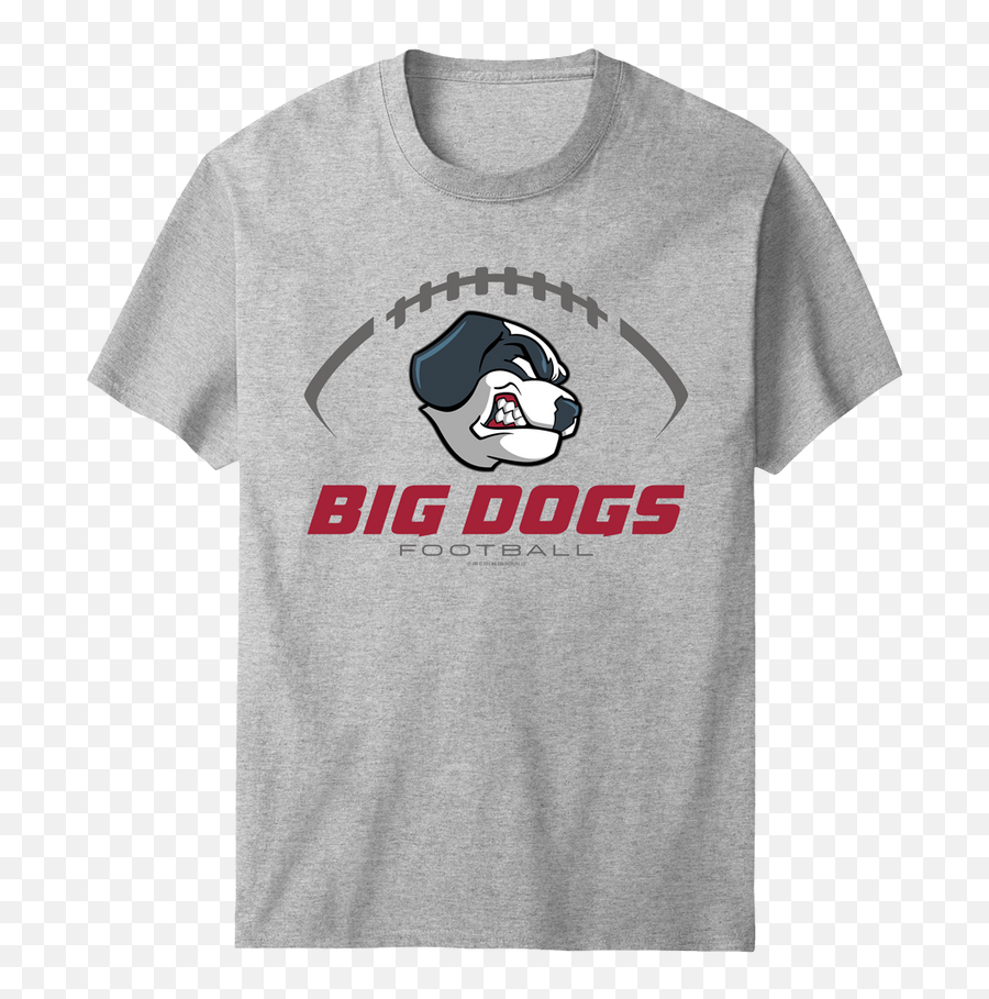 Big Dogs Football Logo T - Shirt Emoji,Logo Footballs