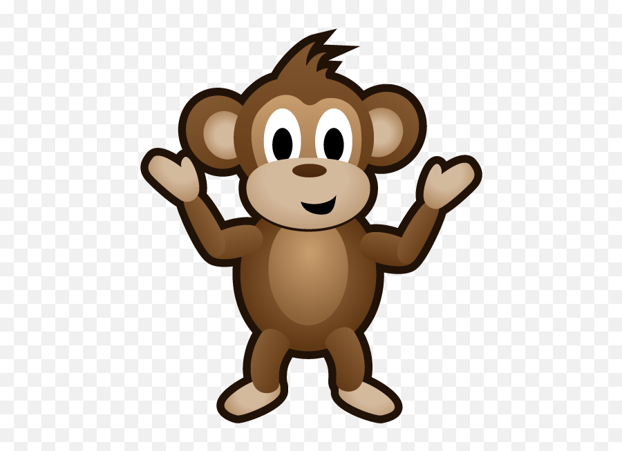 Monkey Swinging In A Tree Clipart Clipart Free Download Emoji,Free Monkey Clipart