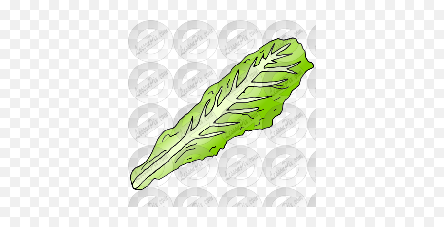 Lettuce Leaf Picture For Classroom Therapy Use - Great Natural Foods Emoji,Lettuce Clipart