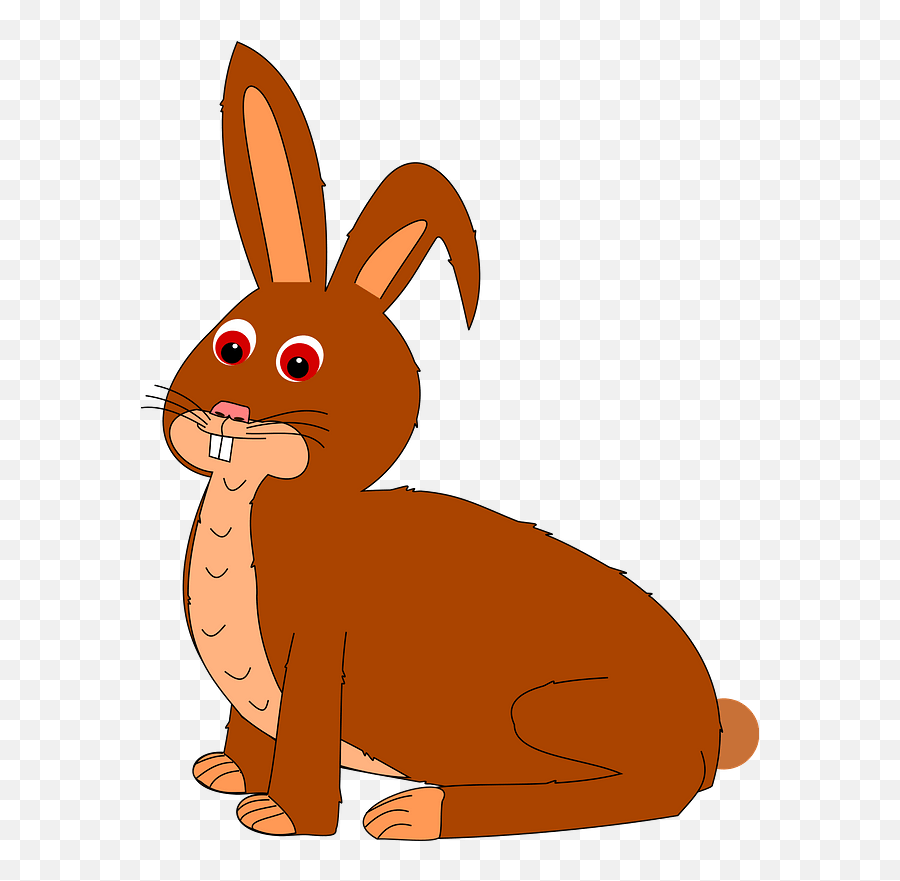 Funny Rabbit Clipart Free Download Transparent Png Creazilla - Kelinci Vektor Emoji,Bunny Clipart