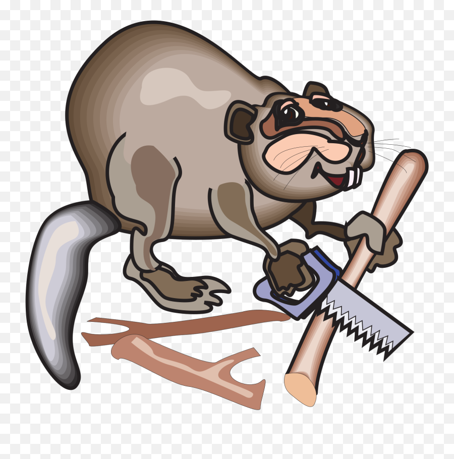Busy Beaver Svg Vector Busy Beaver Clip Art - Svg Clipart Busy As A Beaver Clipart Emoji,Beaver Clipart