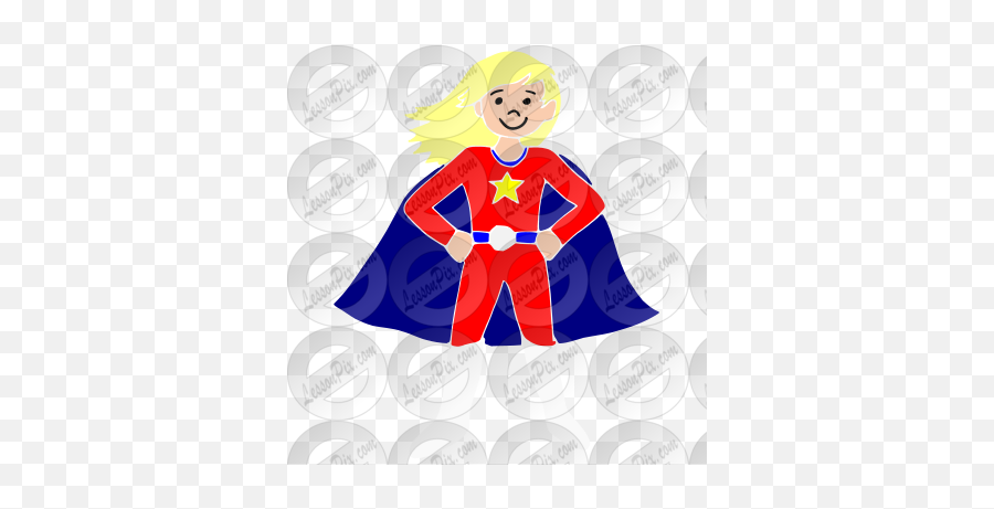 Superhero Stencil For Classroom Therapy Use - Great Superhero Emoji,Super Hero Clipart