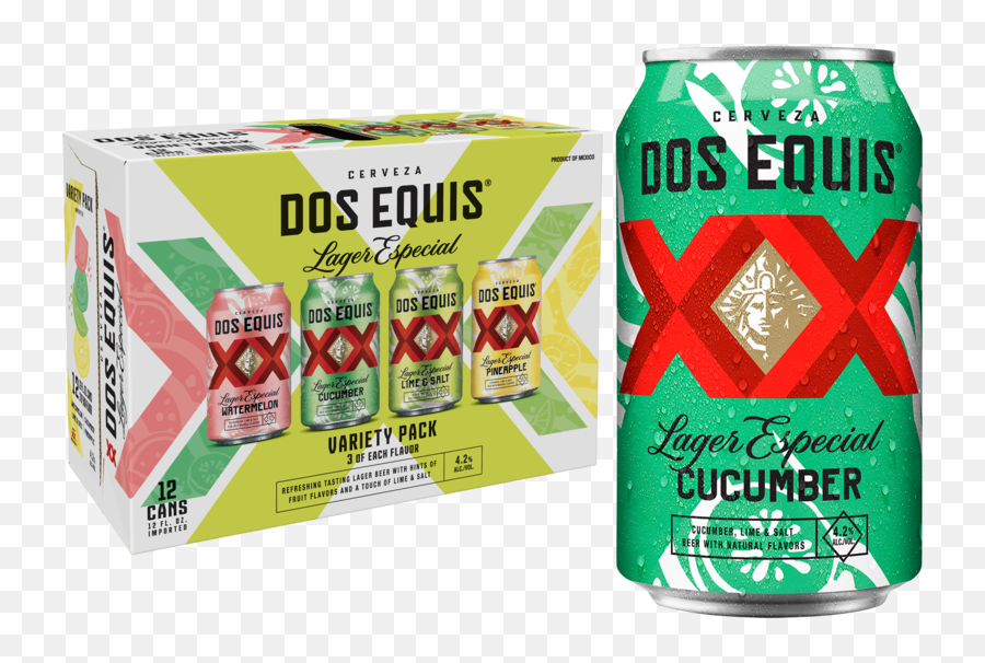 Dos Equis Variety 12pk 12oz Can 42 Abv - Delivered In Minutes Dos Equis Variety Pack Cans Emoji,Dos Equis Logo