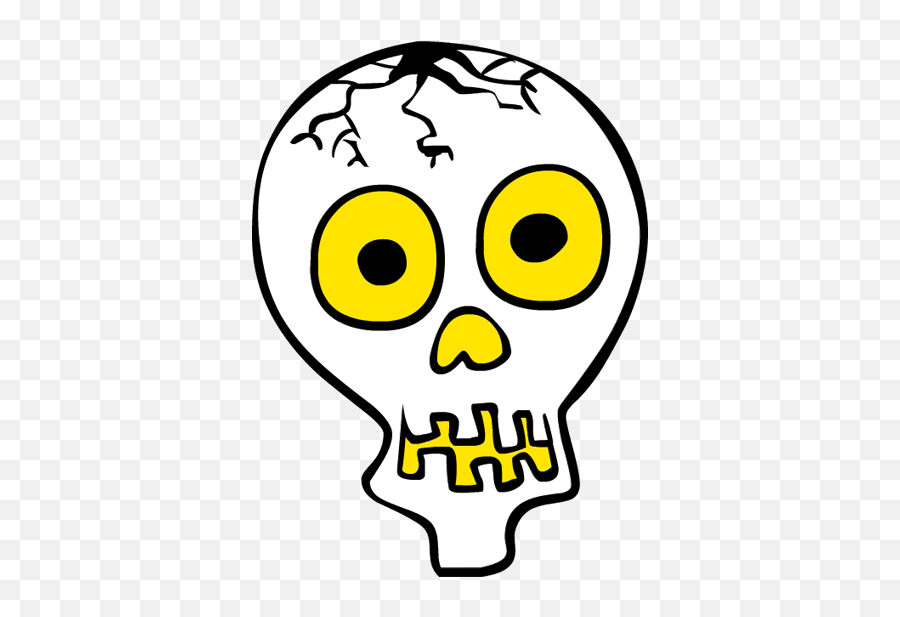 Skeleton Clipart Skeleton Face - Png Download Full Size Skeleton Face Clipart Emoji,Skeleton Clipart