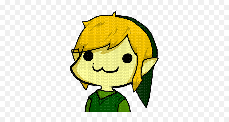 Cute Link Legend Of Zelda Hd Png - Legend Of Zelda Link Kawaii Emoji,Toon Link Png