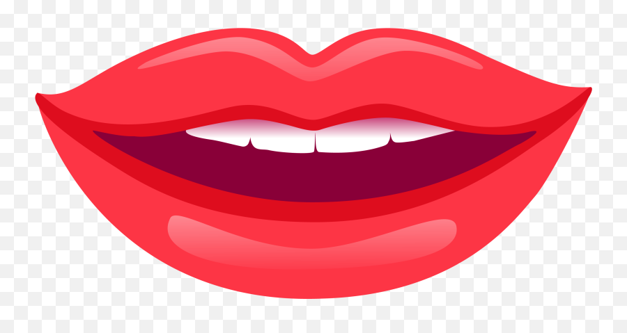 Lips - Mouth Cartoon Images For Kids Emoji,Kiss Lips Png