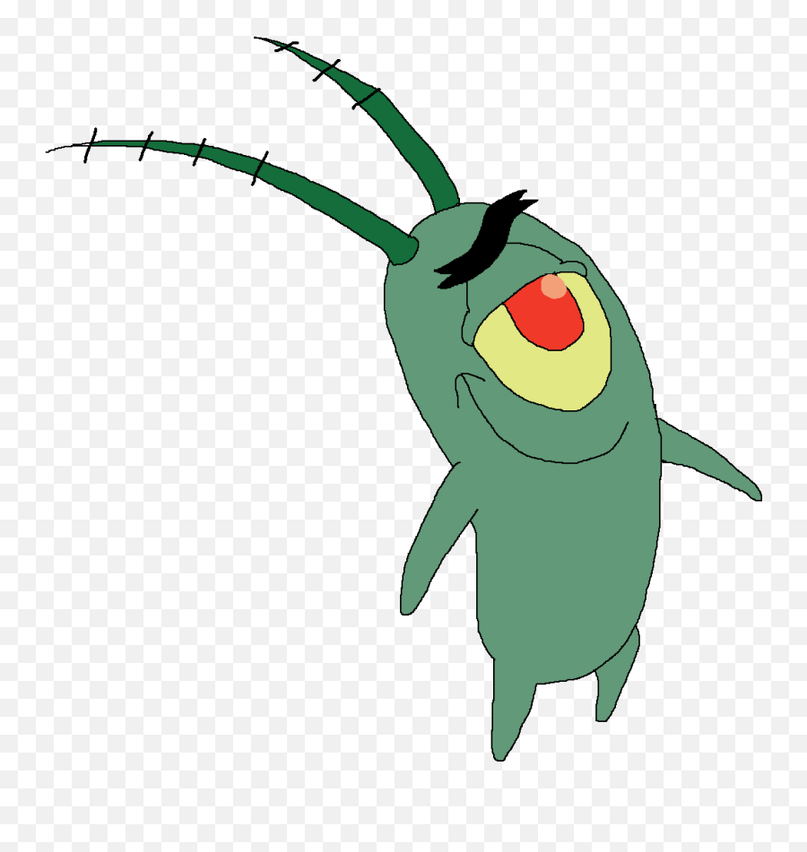 Plankton Smiling Clipart - Full Size Clipart 2509621 Clipart Plankton Emoji,Smiling Clipart