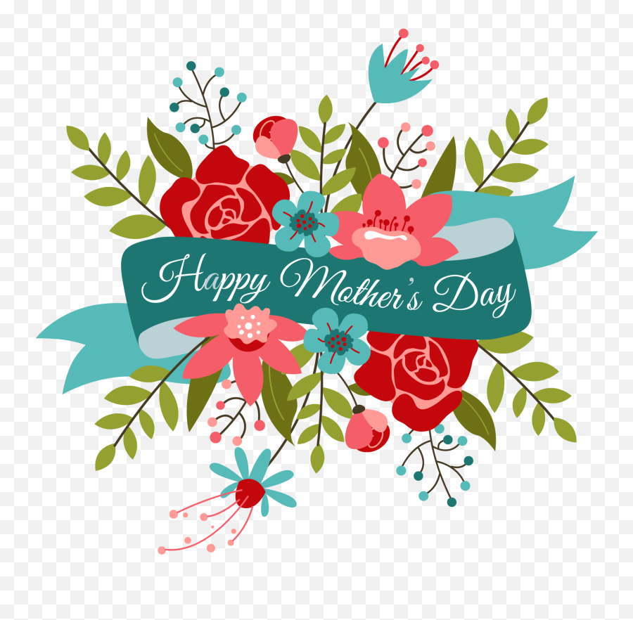 Day Png Transparent Images - Mothers Day Flower Clipart Png Emoji,Mothers Day Clipart