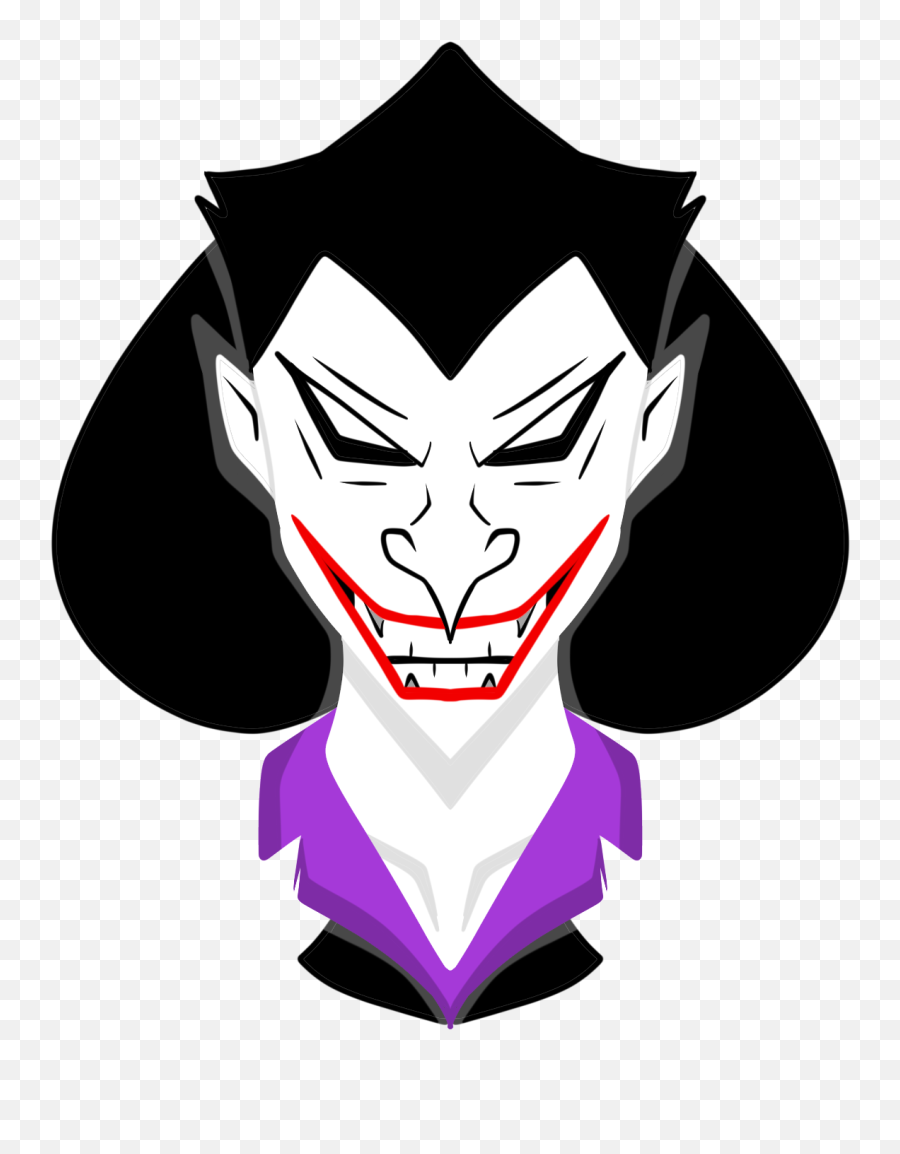 The Joker Fanart Logo - Supervillain Emoji,Joker Logo