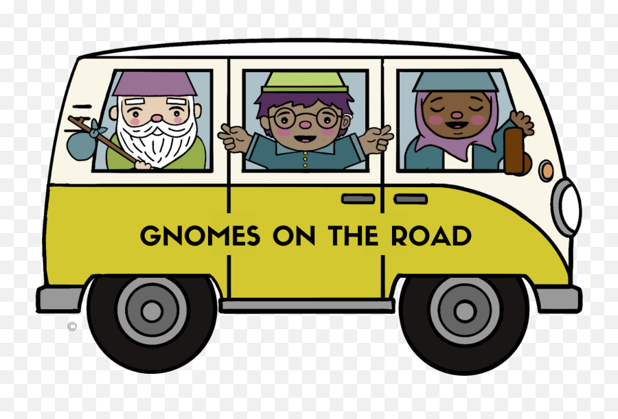 Gnomes On The Road U2014 The Traveling Gnomes Emoji,Gnomes Clipart