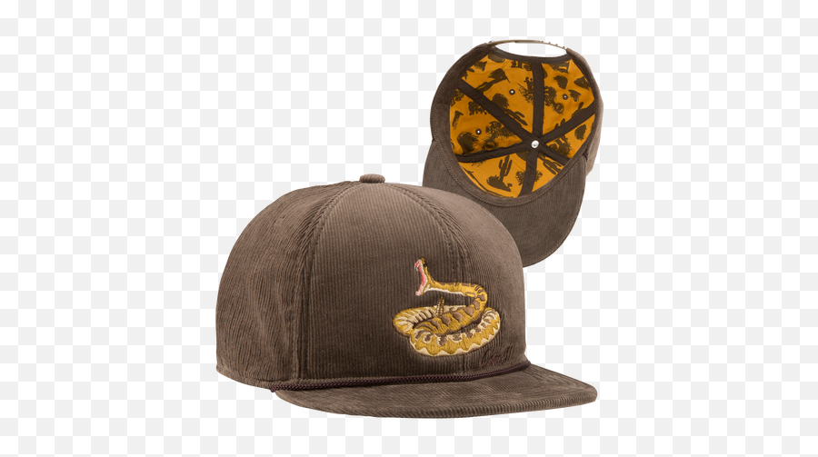 Coal The Wilderness Olive Corduroy Rattlesnake Snapback Cap Emoji,Tinfoil Hat Png