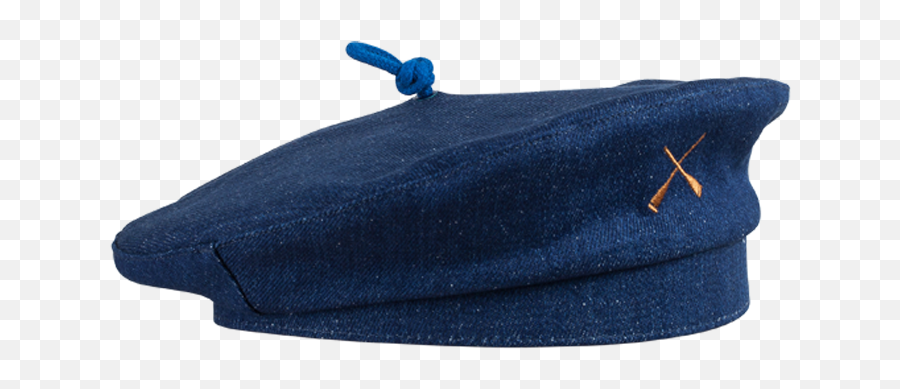 French Beret Hat Blue Denim Recycled U2013 Béton Ciré Emoji,Beret Png