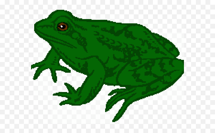 Green Frog Clipart Tadpole Frog - Frog Clip Art Png Emoji,Bullfrog Clipart