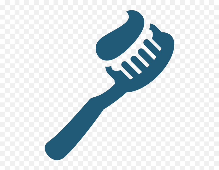 Toothbrush Clipart - Full Size Clipart 5488360 Pinclipart Emoji,Toothbrush Clipart Black And White